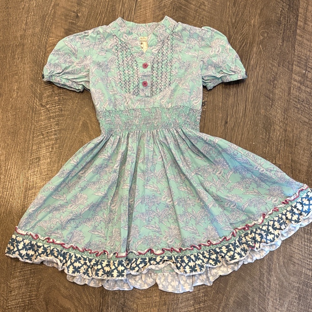 Matilda Jane Tidal Toile Kids Dress